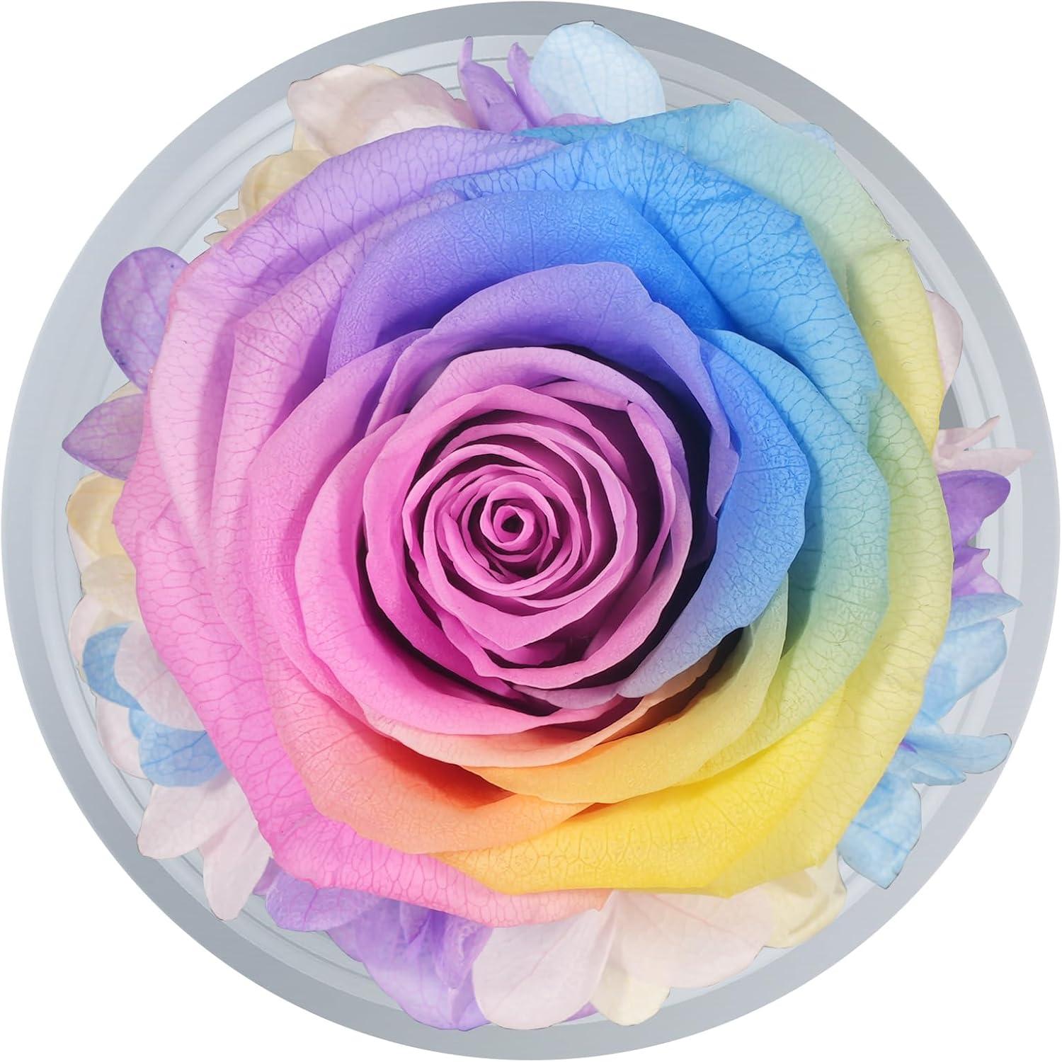 Ewige Rose Engel Figur Geschenkbox Weihnachten Oma Mutter Handmade