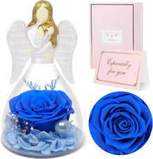 Ewige Rose Engel Figur Mutter Tochter Geschenk Weihnachten