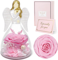 Ewige Rose Engel Figur Mutter Tochter Geschenkbox