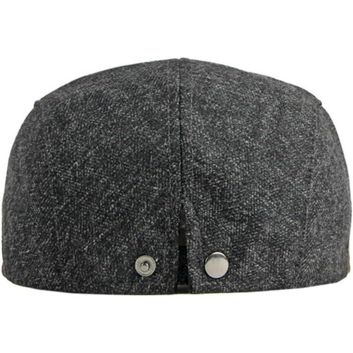 Herren Schiebermütze Verstellbar Marineblau – Warme Winter Cap