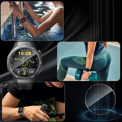 3er Pack Huawei Watch GT5 PRO 46MM Schutzfolie Displayschutz