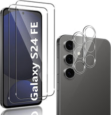 Panzerglas für Samsung Galaxy S24 FE, 2er Set Schutzfolie, 0.33mm