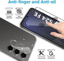 QULLOO Panzerglas Samsung Galaxy S24 FE 2 Stück Schutzfolie