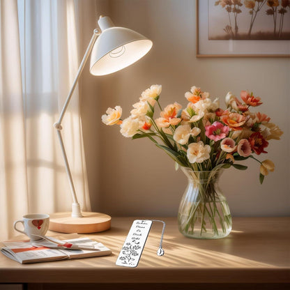 Personalisiertes Lesezeichen "Schön dass es Dich gibt" - Geschenk für Sie