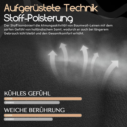 Ergonomischer Gaming Stuhl mit Massage und Fußstütze