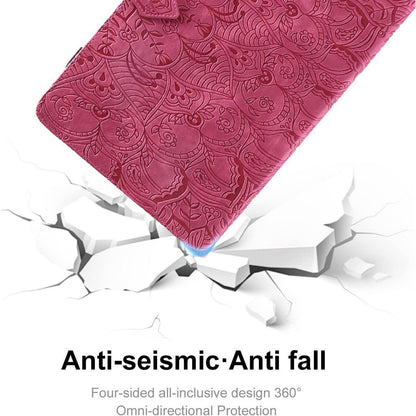 Schutzhülle für Samsung Galaxy Tab A9+ 11 Zoll, Rosenrot