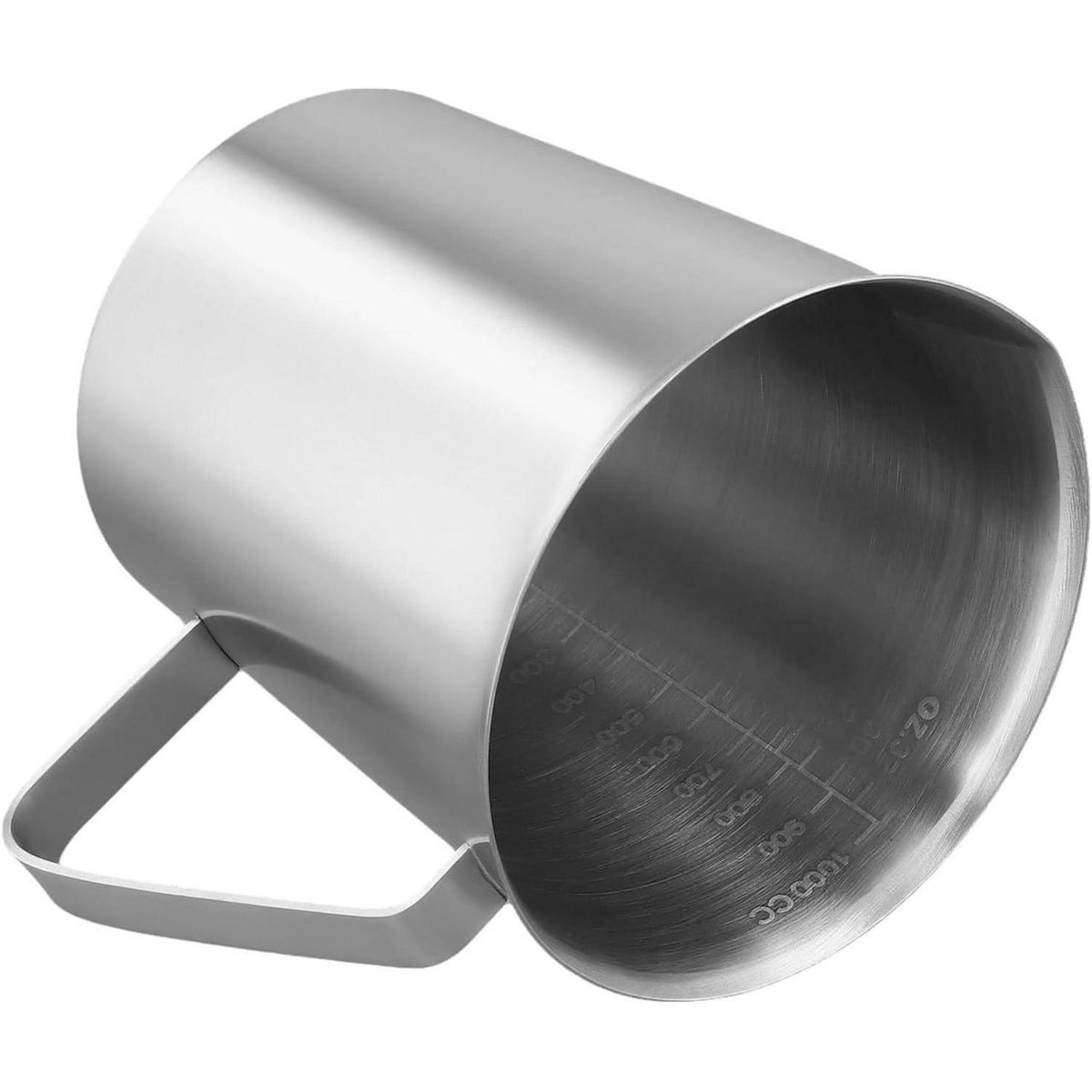 Edelstahl Messbecher 500ml mit Griff & Ausgießlippe