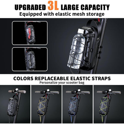 Scooter Tasche 3L Wasserdicht mit Schnellverschluss & Hartschale