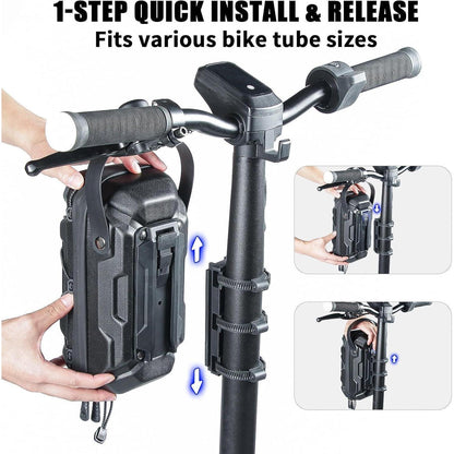 Scooter Tasche 3L Wasserdicht mit Schnellverschluss & Hartschale