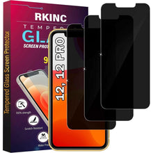 3x Sichtschutz Panzerglas iPhone 12/12 Pro 6.1" Anti-Spähen