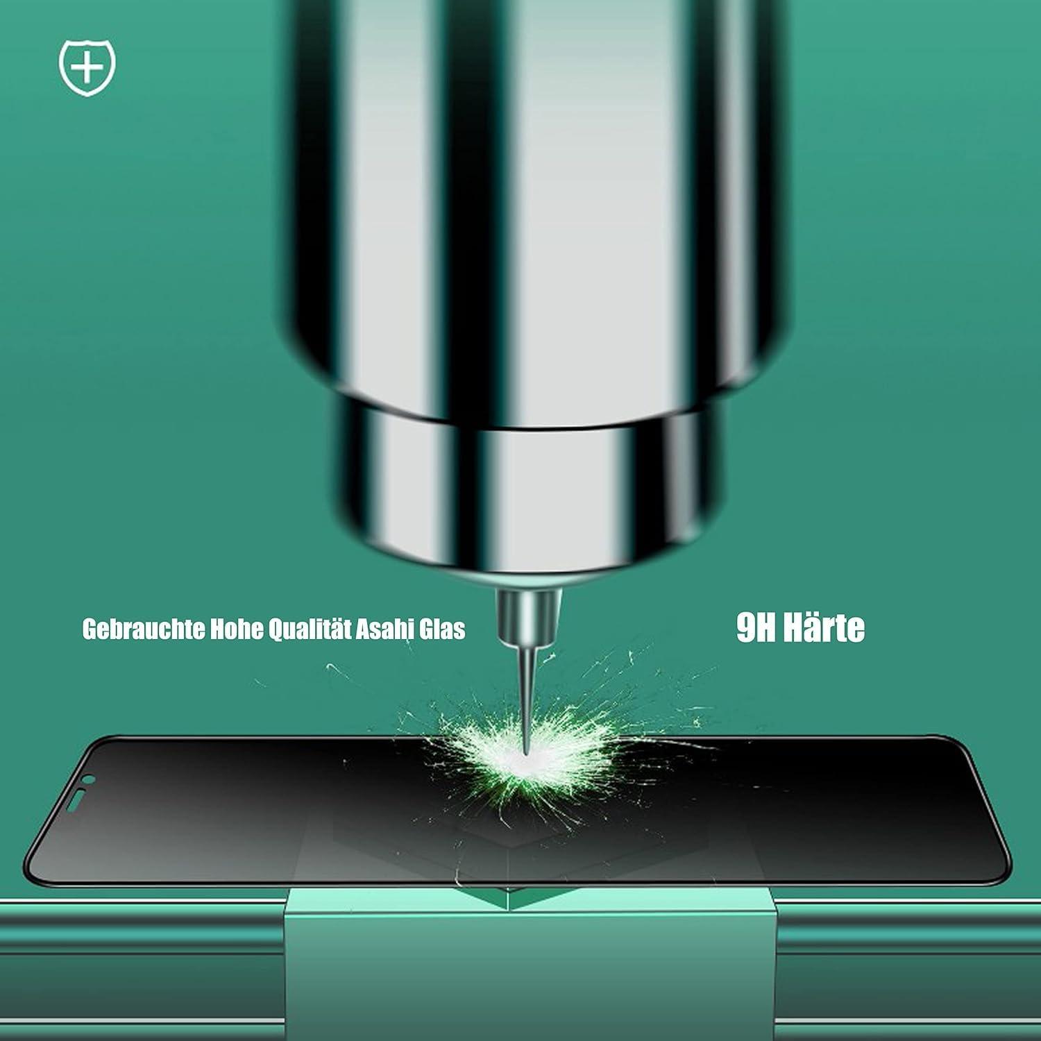 3er Set Matt Schutzfolie für iPhone 16 Pro Max Display 9H gehärtetes