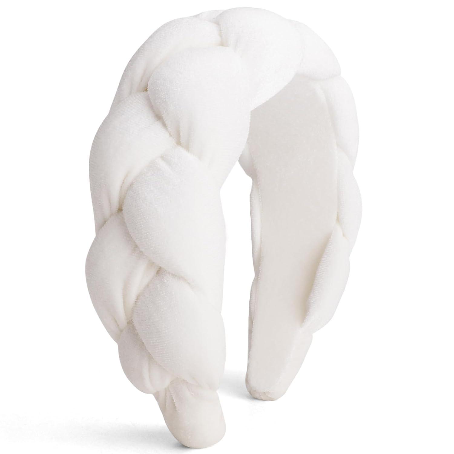 Samt Geflochtenes Haarband Vintage Style für Damen - 1 Stück