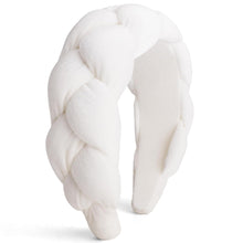 Samt Geflochtenes Haarband Vintage Style für Damen - 1 Stück