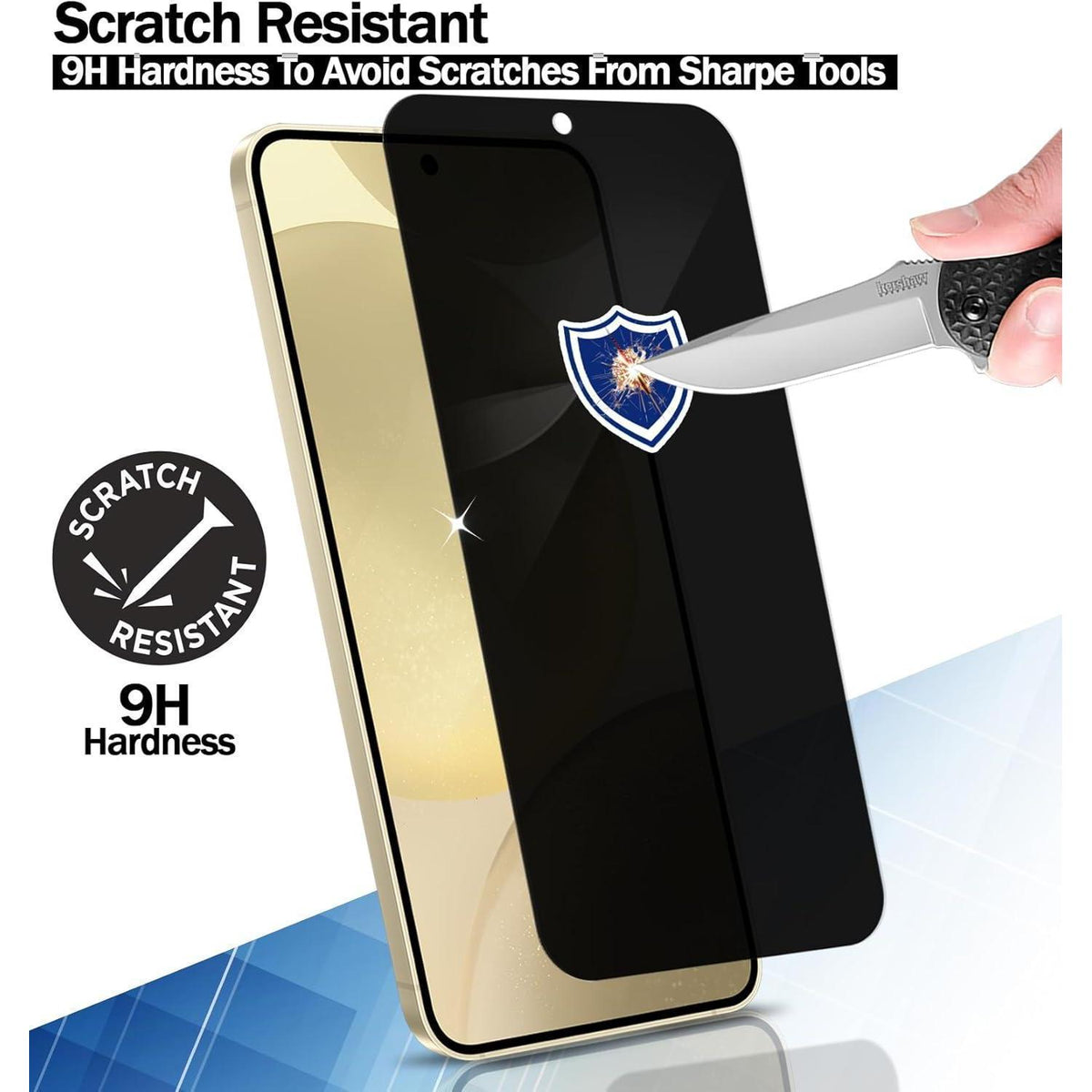 3x Sichtschutz Panzerglas für Samsung Galaxy A53 5G