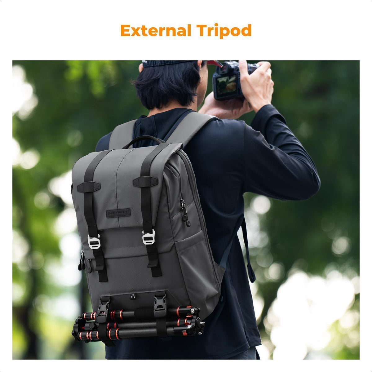 Kamerarucksack 20L mit Laptopfach für Fotografen & Drohnen