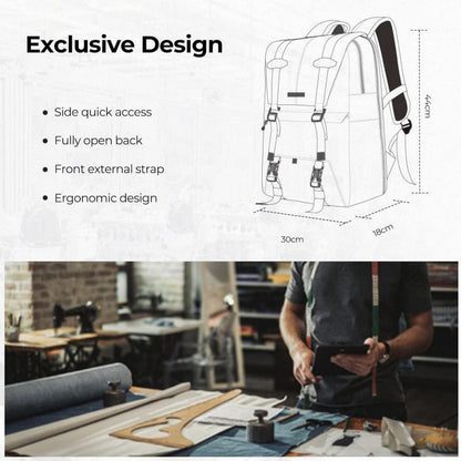 Kamerarucksack 20L mit Laptopfach für Fotografen & Drohnen