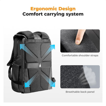 Kamerarucksack 20L mit Laptopfach für Fotografen & Drohnen