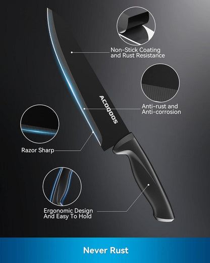 Magnetleiste Messer mit Bonus-Messern, Magnetisch, 38cm