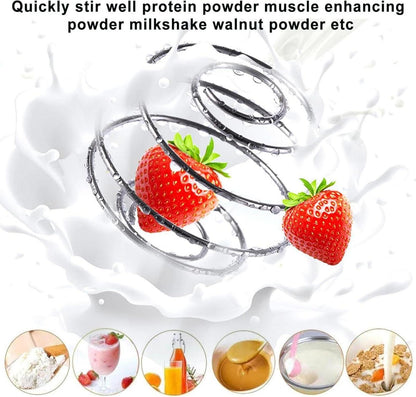 3er Set Edelstahl Protein Shaker Kugeln Mixer Sport Fitness Shake