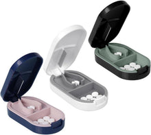 Tablettenteiler Pillenschneider Zerteiler Reise Täglich 3 Stück