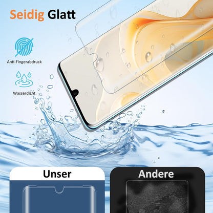 Schutzfolie für Huawei P30 Pro 2 Stück Panzerglas Displayschutzfolie