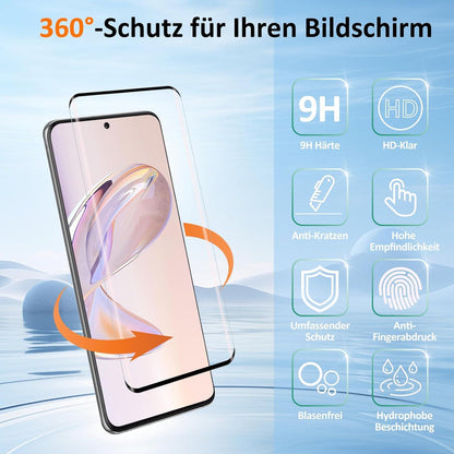 Panzerfolie für Samsung S20 Plus, 2 Stück Schutzglas 9H Härte