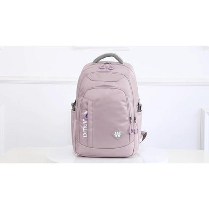 Laptop Rucksack Damen 15.6 Zoll Rosa Violett – Schulrucksack für Uni & Reisen