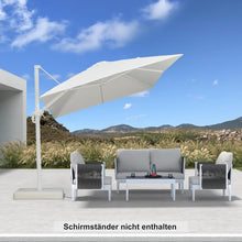PURPLE LEAF Sonnenschirm 350x250 cm Twist mit