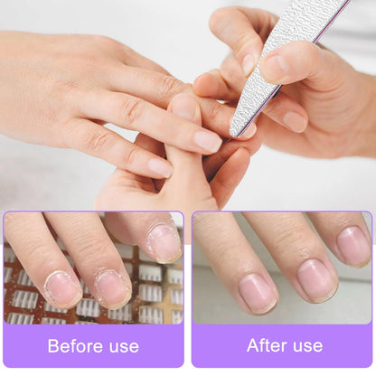 6er Pack Nagelfeile 100/180 Körnung für Gelnägelstudio & Zuhause