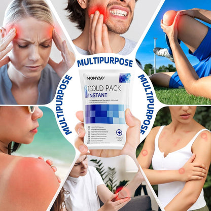 Sofort-Kältekompressen 9er Pack für Sport & Erste Hilfe
