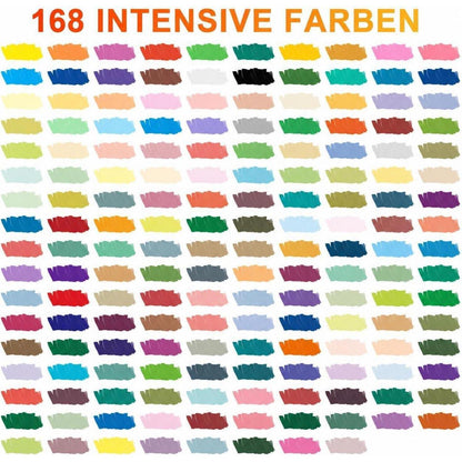 168 Acrylstifte Set – Wasserfest & Brush Tip