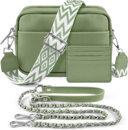 Handy Umhängetasche Echtes Leder Crossbody Bag Kartenhalter