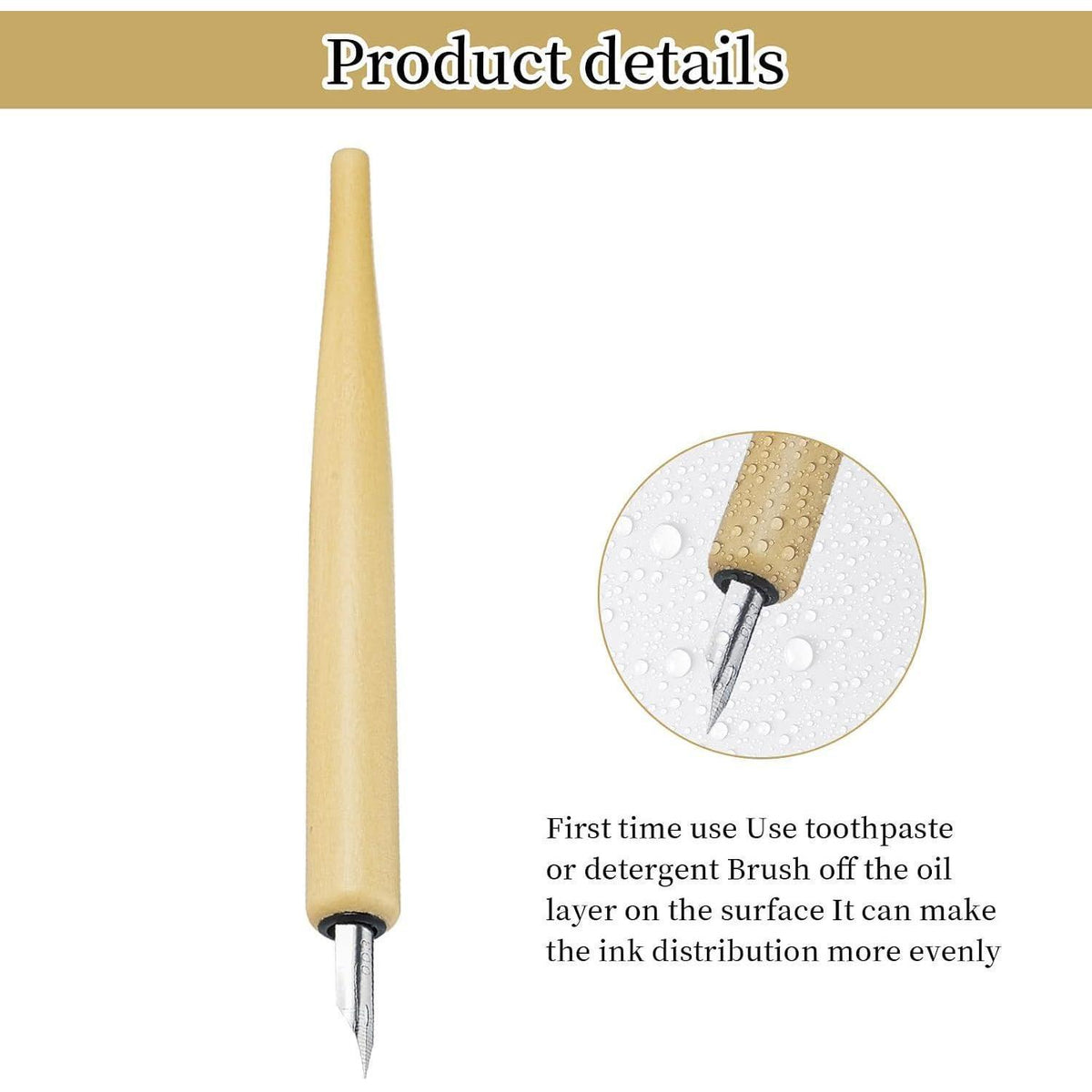 Kalligraphie Stift Set mit 11 Federn – Federhalter & Zeichenfeder
