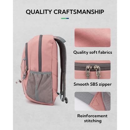 12L Wanderrucksack Mini Sport Backpack für Damen Herren Rosa