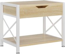 2 Tier Desktop-Drucker Stand mit Schubladenaufbewahrung