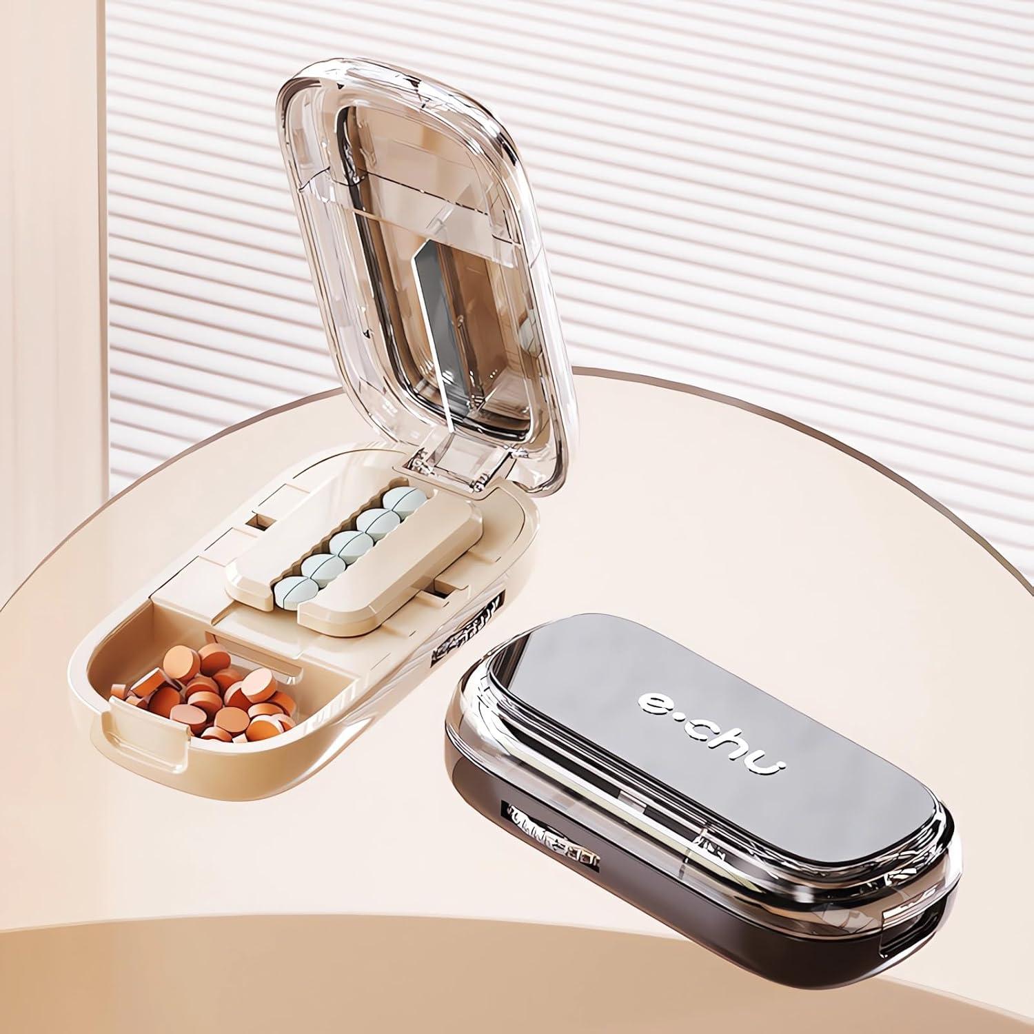 Ptyism Tablettenteiler für Mehrfachpillen Pill Cutter