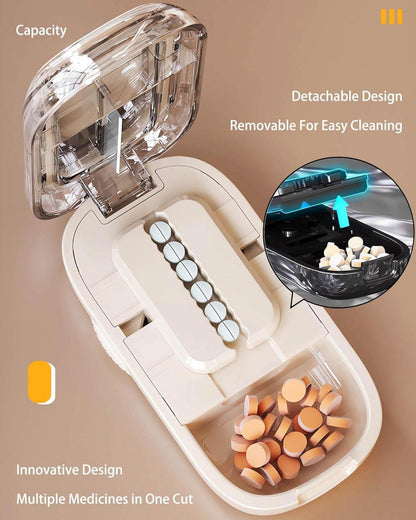 Tablettenteiler Pillenschneider für große und kleine Tabletten