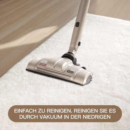 Hochflor Teppich Elfenbeinweiß 200x300 – Flauschiger Wohnzimmerteppich