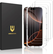 Displayschutz für iPhone 16 Pro - 3er Pack bruchsicher, HD-Glas