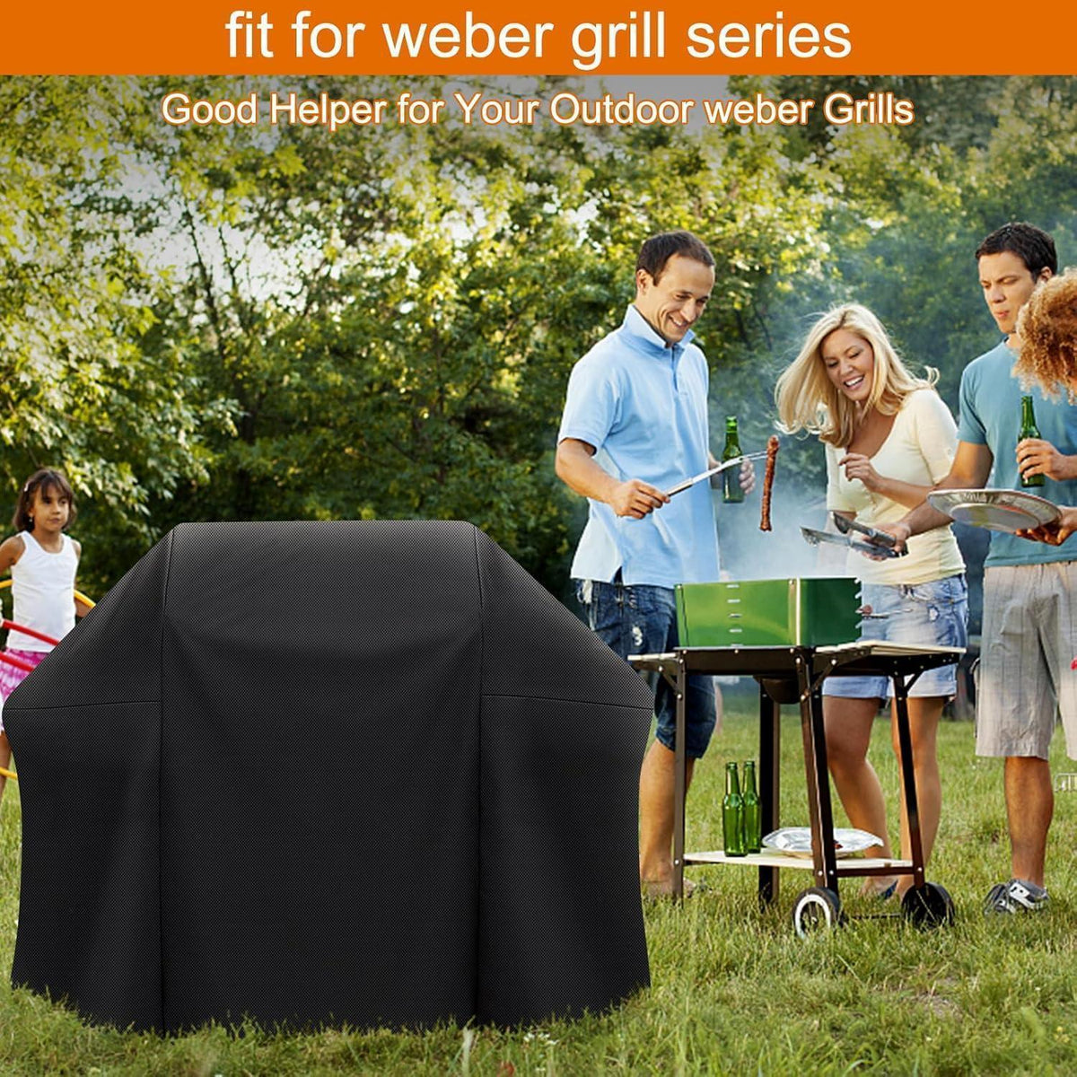 Gasgrill Abdeckung wetterfest für Monroe PRO 4 SIK Turbo