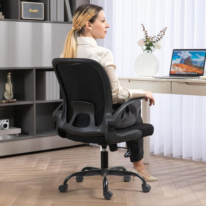 Ergonomischer Bürostuhl mit Armlehnen, einfache Montage, hochwertige Materialien