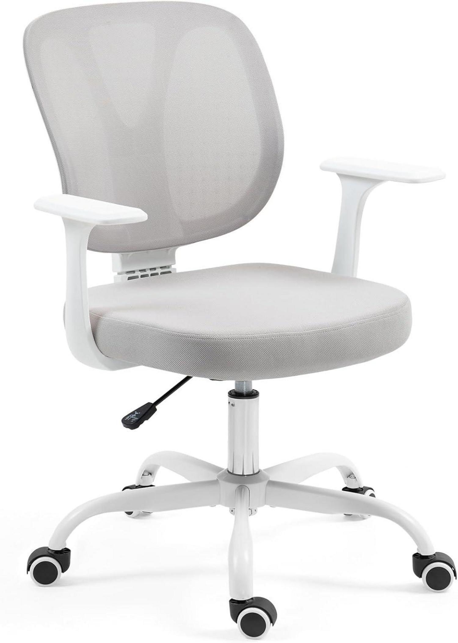Ergonomischer Bürostuhl mit Lendenstütze und Armlehnen