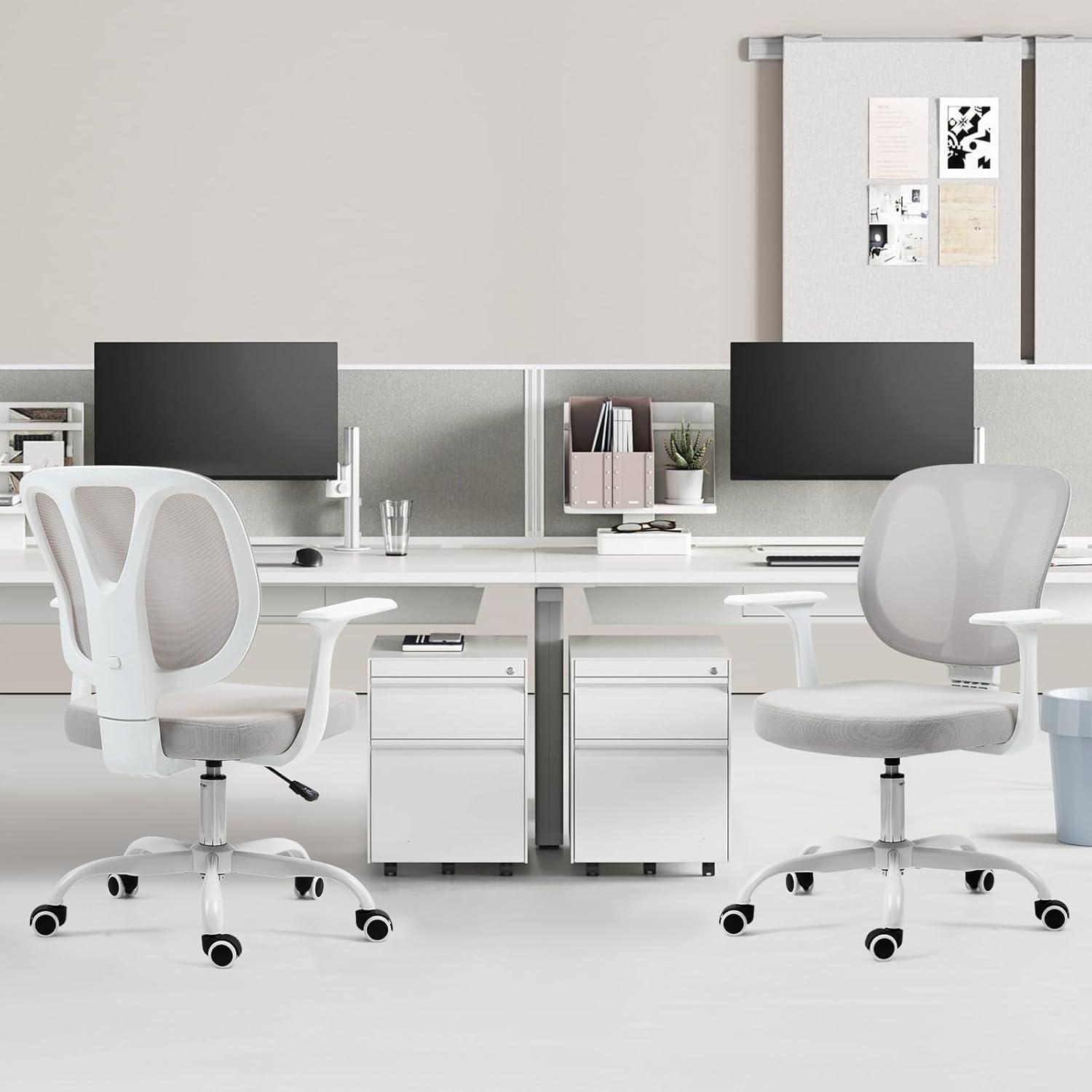 Ergonomischer Bürostuhl mit 2 Jahren Garantie, höhenverstellbar
