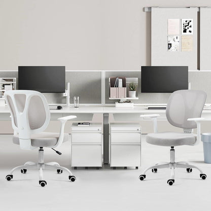Ergonomischer Bürostuhl mit 2 Jahren Garantie, höhenverstellbar