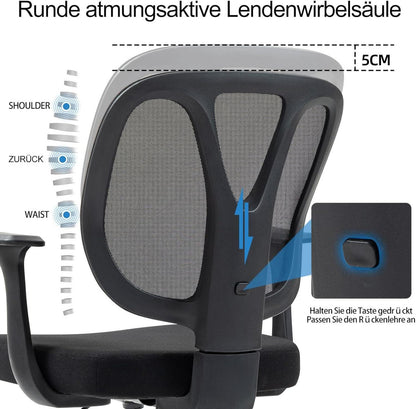Ergonomischer Bürostuhl mit 2 Jahren