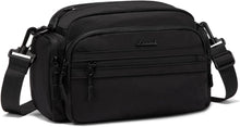 Umhängetasche Damen Schultertasche Crossbody Bag Schwarz