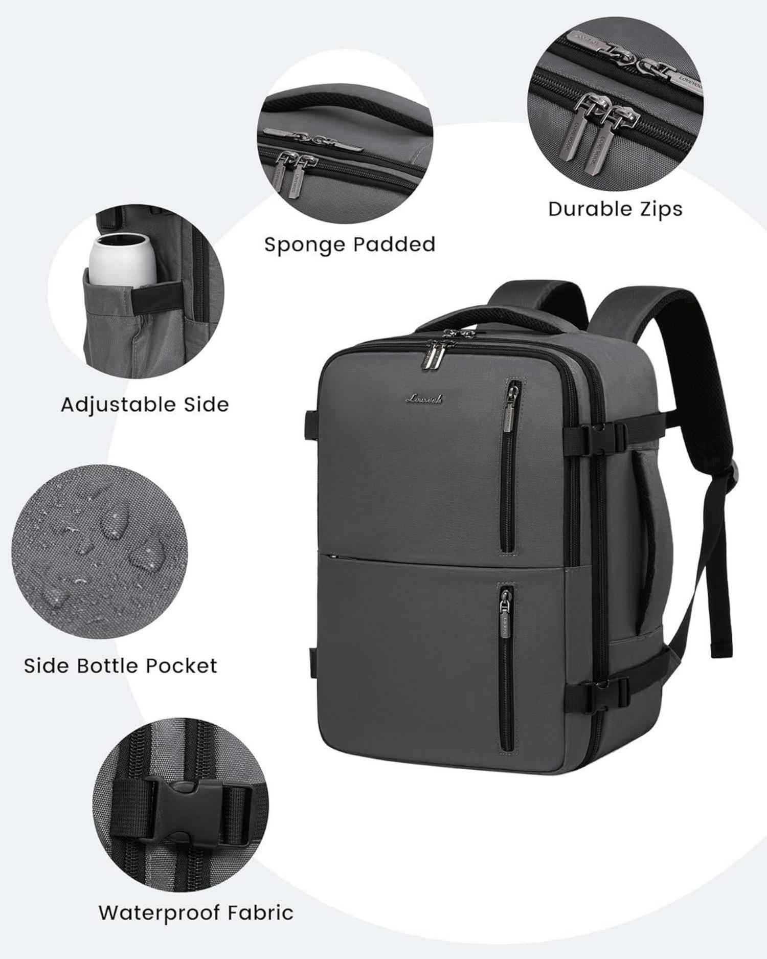 Handgepäck Rucksack 40x30x20 Reiserucksack 14 Zoll Laptop