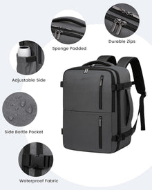 Handgepäck Rucksack 40x30x20 Reiserucksack 14 Zoll Laptop