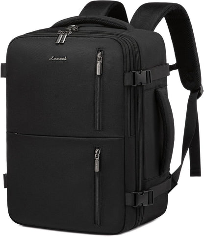 Handgepäck Rucksack Reiserucksack USB Laptop 32l Schwarz