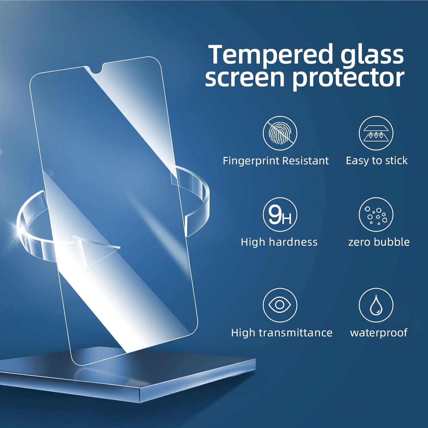 Panzer Schutzglas Samsung Galaxy A16 5G 3er Pack 9H Härte Transparent 6,7 Zoll